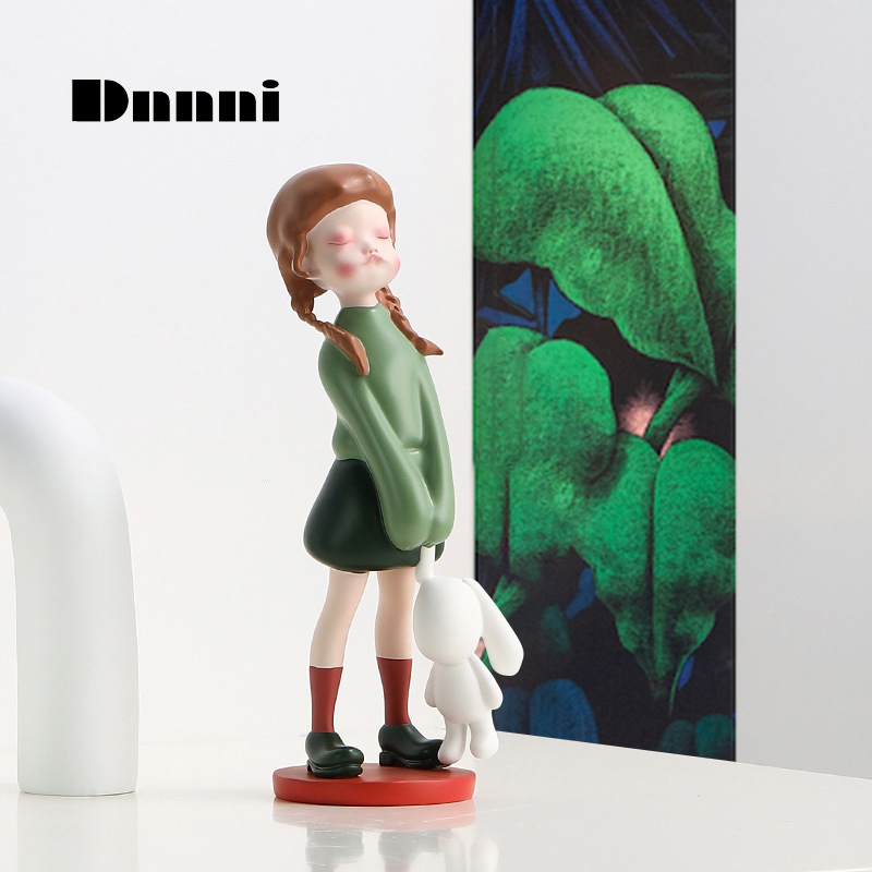 Dnnni No Van Rabbit Wu Uk Book Art Pendulum delivery girlfriends Birthday Gift Soft Adornment Creative Children Room