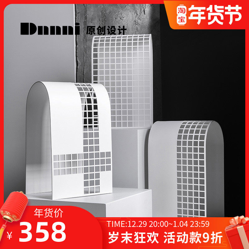 Dnnni metal grid decoration European-style creative home living room study room model room decoration metal grid decoration