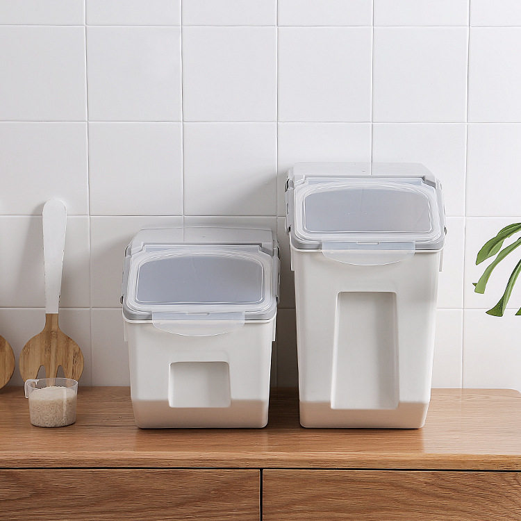 Cat and dog storage bucket food sealed moisture-proof storage box storage tank container storage storage bucket pet box 10kg