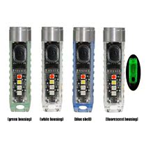 USB Mini Keychain Pocket Torch Rechargeable LED Light