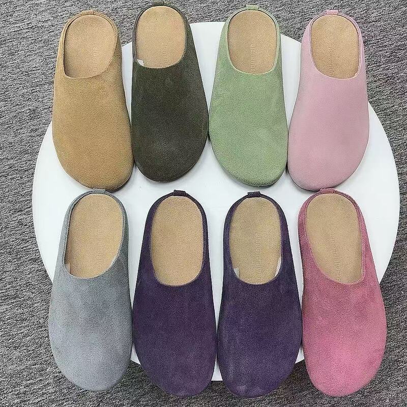 High-End New Spring Unisex Slip-On Clogs with Thick Soles, Birkenstock-Style Mules, Trendy for Outdoor Wear