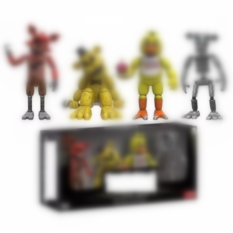 Limited Edition Toy Bear Freddy with Movable Joints, Office Worker Toy Fnaf Hoss Bonnie Chika Freddy Limited Edition Toy Bear Freddy with Movable Joints, Office Worker Toy Fnaf Hoss Bonnie Chika Freddy