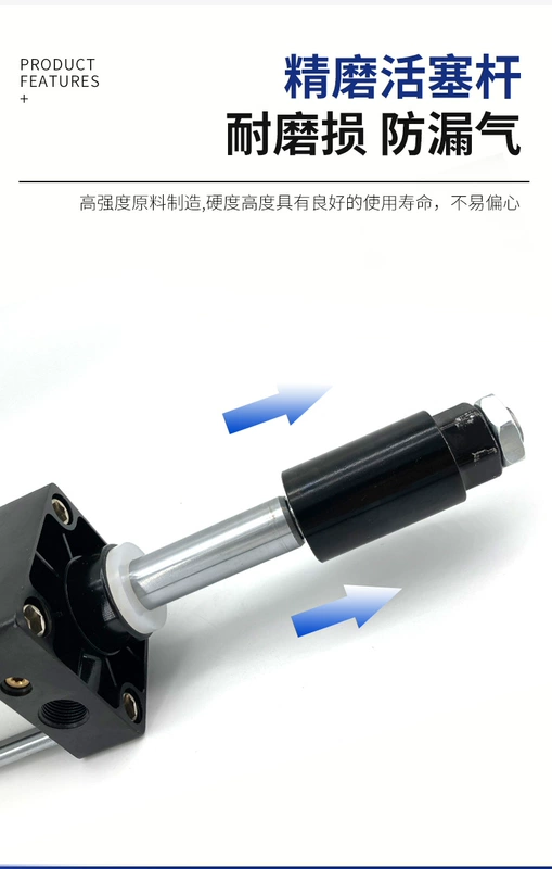 Xi lanh điều chỉnh hành trình SCJ 32/40/50/63/80/100/125/160X50X75*100-50-S có nam châm xi lanh khí nén ckd tiêu chuẩn xi lanh khí nén