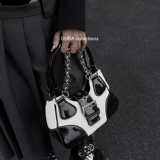 Сумка подмышку, дизайнерская цепь, ретро сумка через плечо, тренд сезона