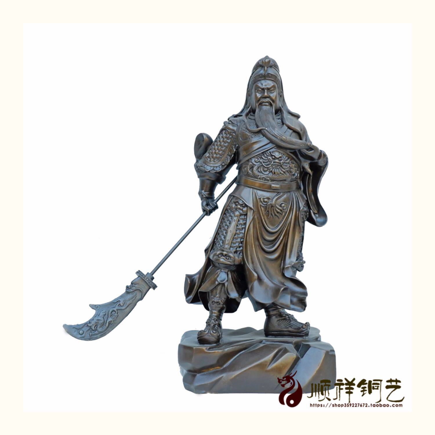 提刀关公壁纸黑白-千图网