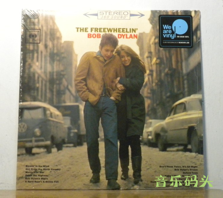 [Brand New, Unopened] Bob Dylan Vinyl Record Bob Dylan the Freewheelin' Lp Genuine Edition