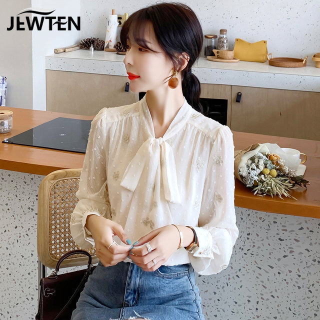 Summer Long Sleeve Lace Bottoming Shirt Women's Spring 2022 New Tops Fashion Chiffon Shirts 2021