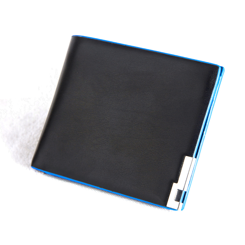 New wallet male student Korean version short high school student youth tide brand wallet multi-card ultra-thin small wallet