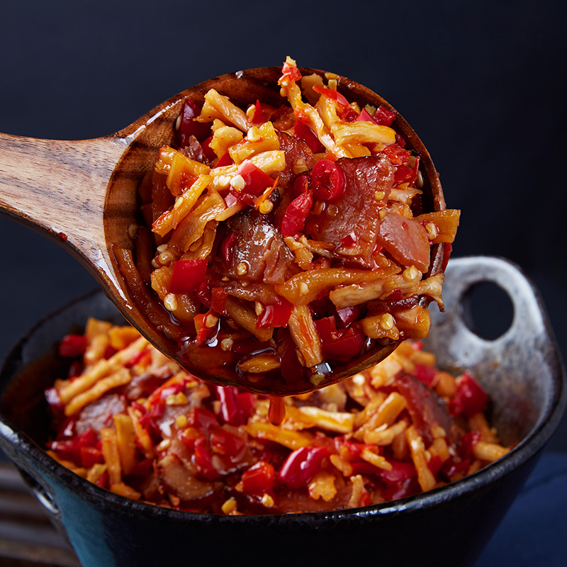 Fruit Leuter Rohani Dried Meat Farmhouse Homemade Hunan Teprolific Spicy Appetizers for Lower Meal Pickles Robe and Carrot Bars Bottled