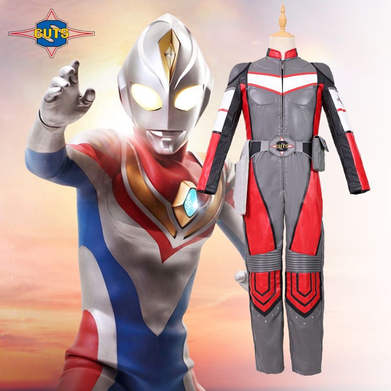 Ultraman Clothing Adult Version Dyna Cosplay Costume Super Victory Team Cosplay Uniform Heisei Three Heroes Superguts