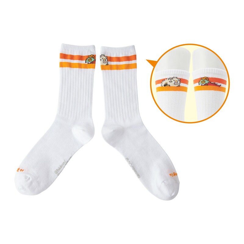 Pokémon Fighting Training Series Hot-Selling Monkey and Eagle Man Socks (23-25cm)(25-27cm) Pokémon Fighting Training Series Hot-Selling Monkey and Eagle Man Socks (23-25cm)(25-27cm)