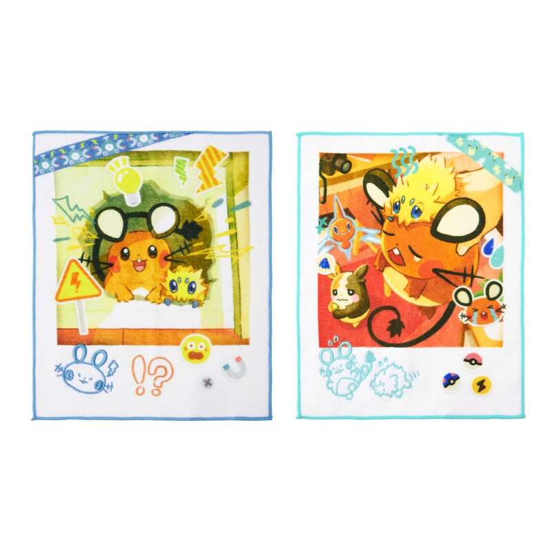Pokémon: Electric Power Series - the Daily Life of Dondon Mouse and Electabuzz - Hand Towel