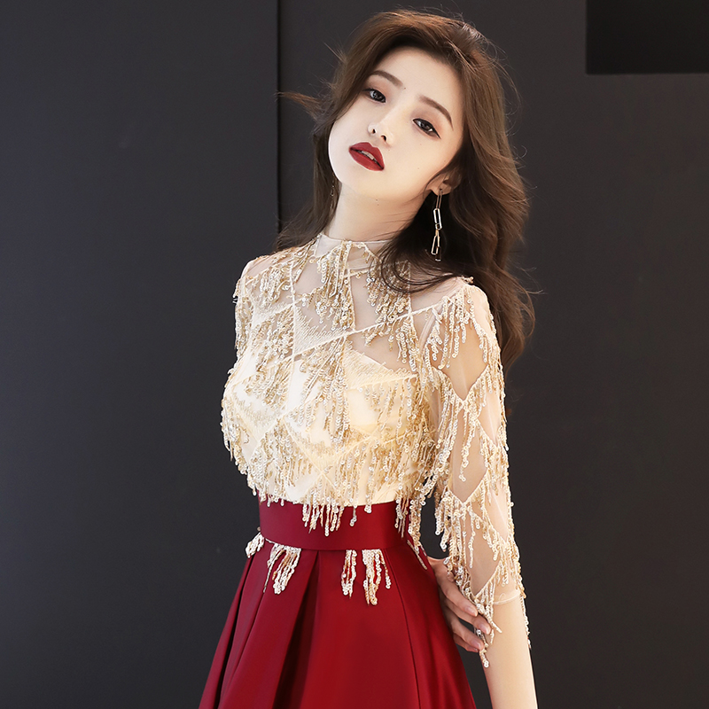 Robe de soirée conventionnel - Ref 3213239 Image 1