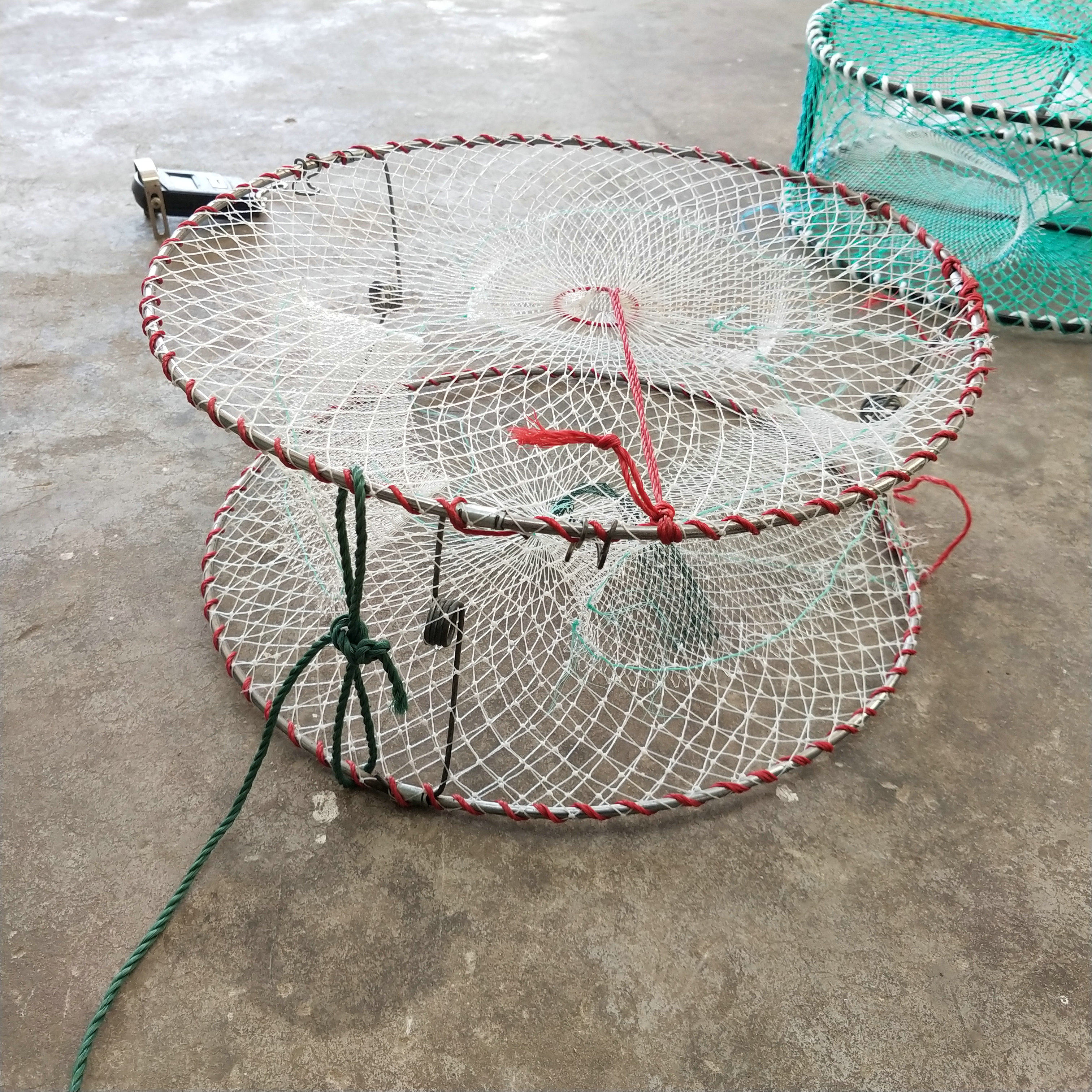 Crab Cage Fish Nets Fishing Nets Fishing Gear Sea Catch Crab Caged Sea Fishing Catch Catch Crab Hook Tool God by the Sea