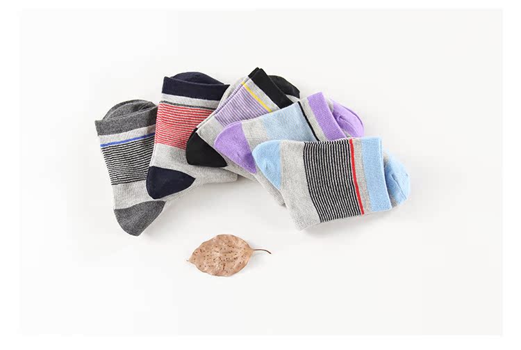 5 đôi vớ cotton ở vớ nam vớ mùa xuân và mùa thu mùa đông vớ nam vớ vớ cotton nam tất thổ cẩm