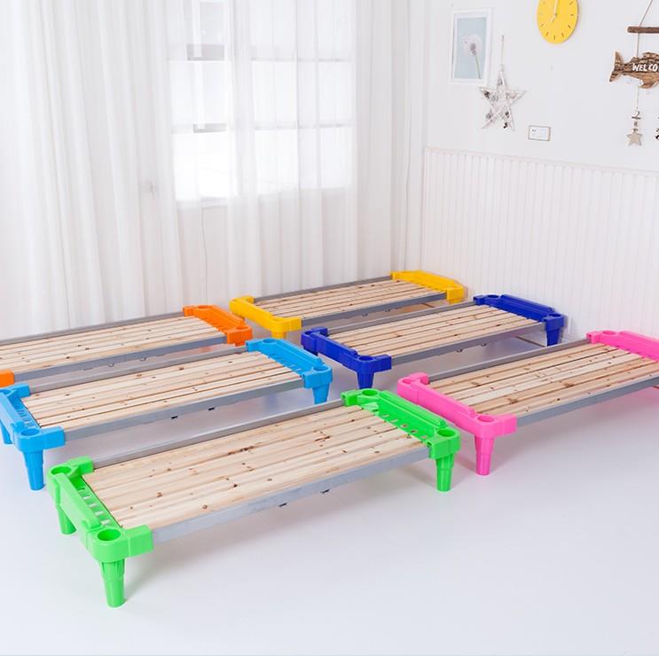 Stacked bed simple children's room in the summer enlarged girls low handrail children small bed girls boys single bed convenience