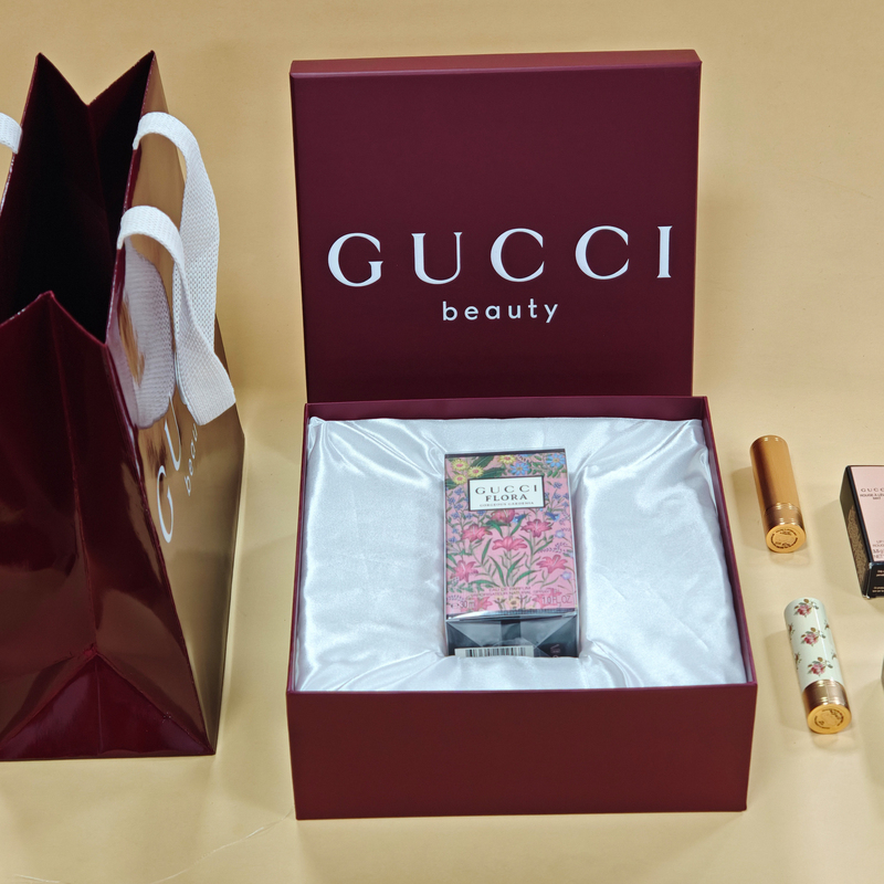 Gucci Qimeng Perfume Gardenia Perfume Gift Box for Girlfriend Holiday Gift Christmas Set Authentic Gucci Qimeng Perfume Gardenia Perfume Gift Box for Girlfriend Holiday Gift Christmas Set Authentic