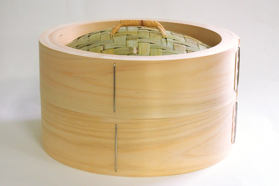 Delicious gift of water vapor) Japanese made mountain One artisan all-hand Zhonghua Steamer Suit 27cm