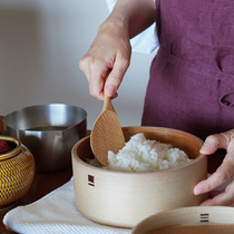 Cuillère à riz en bois martelé faite à la main fabriquée au Japon artisan SONOBE bois dérable poli à la main pas facile à coller cuillère à riz cuillère à partager les repas