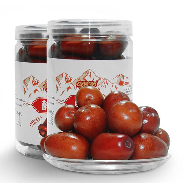 智宝康 醉枣 500g*2罐 天猫优惠券折后￥29.9包邮（￥39.9-10）