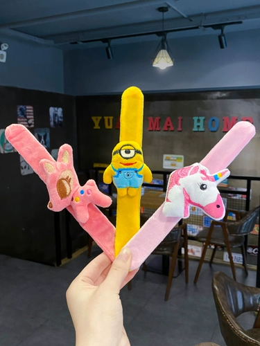 Детский брендовый мультяшный браслет на солнечной энергии, японский милый аксессуар для волос, подарок на день рождения