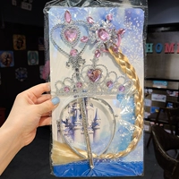 Розовый комплект, со снежинками, 3 шт