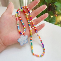 Синее ожерелье, 1 шт