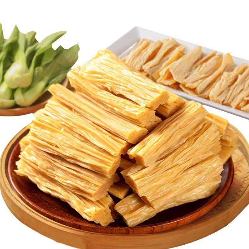 大豆腐竹干货手工头层豆腐皮凉拌火锅食材豆皮易泡发响铃卷豆制品