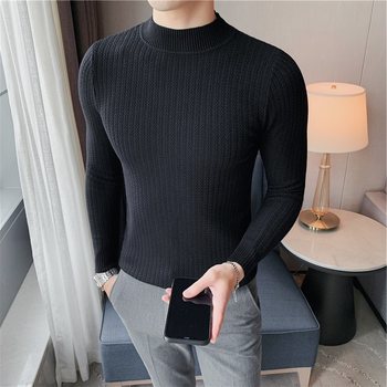 Men's autumn and winter korean style slim turtleneck sweater Men's autumn and winter korean style slim turtleneck sweater