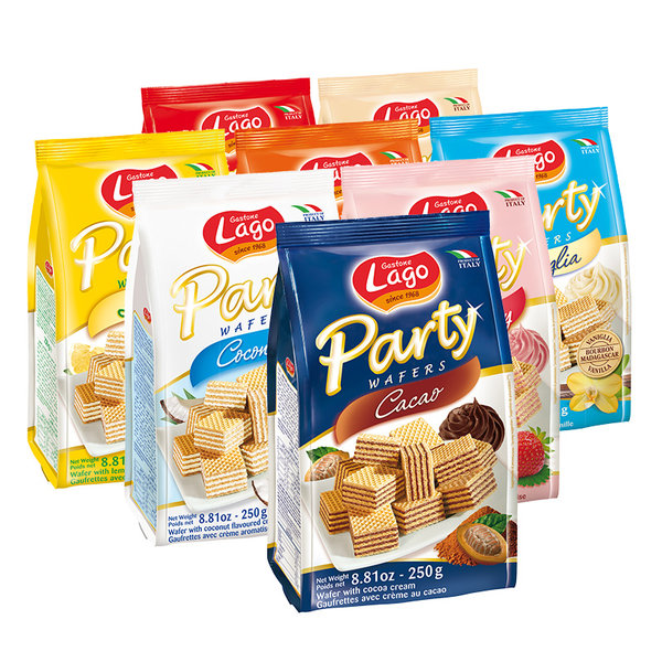 意大利进口 Elledi Brand 爱利地 威化饼干多味组合 250g*2袋 天猫优惠券折后￥28.6包邮（￥43.6-15）多个组合可选