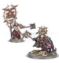 F336 Guangos and the Standard Bearer Chosen of Khorne