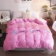 Mùa đông chăn flannel chăn đơn mảnh dày cộng với nhung ấm hai mặt nhung chăn che lông cừu san hô đơn sinh viên đôi vỏ chăn everon
