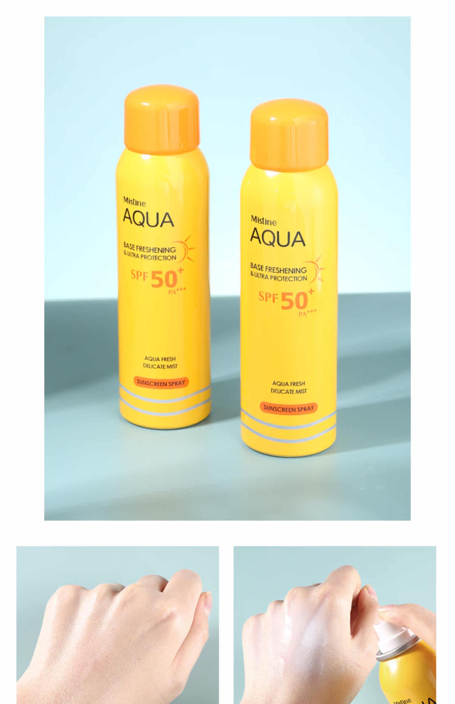 防晒喷雾隔离防紫外线防水防汗清爽不油腻全身通用蜜丝婷批发详情19