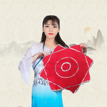Yangge duo dance handkerchief flower professional octagonal towel dance props Dance handkerchief square dance props