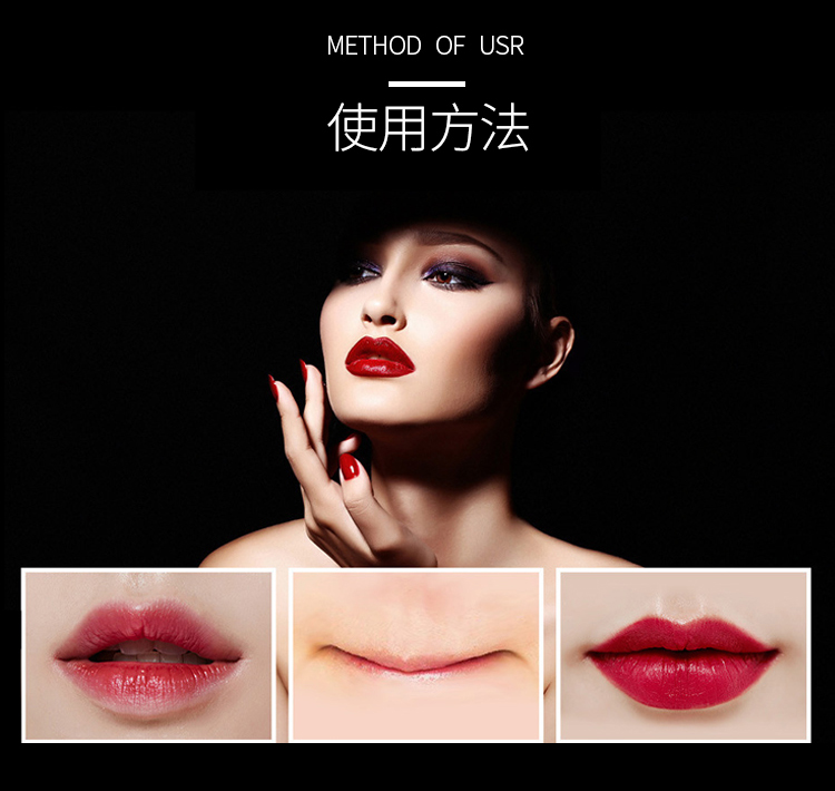 ST 香 格 顿 Son môi mờ nhỏ tiêu đỏ cam đỏ cắn môi trang điểm dưỡng ẩm không dễ phai - Son môi cây son môi