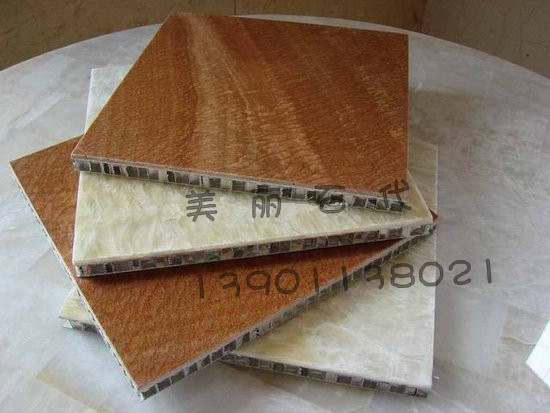 Marble aluminium honeycomb composite plate aluminium honeycomb composite plate granite composite stone composite stone processing for C-section