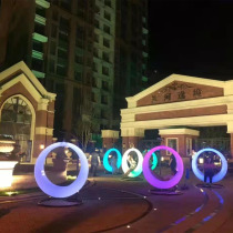 LED Remote Control Mesh Red Hair Light Autumn Thousands Outdoor Park Pleasure Active Hung Chair Patio Garden Garden Casual Moon Light