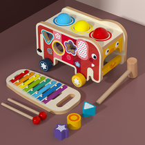 Musical musical instrument childrens educational music toy 1-2 to 3-year-old boy and girl baby early education eight-note xylophone