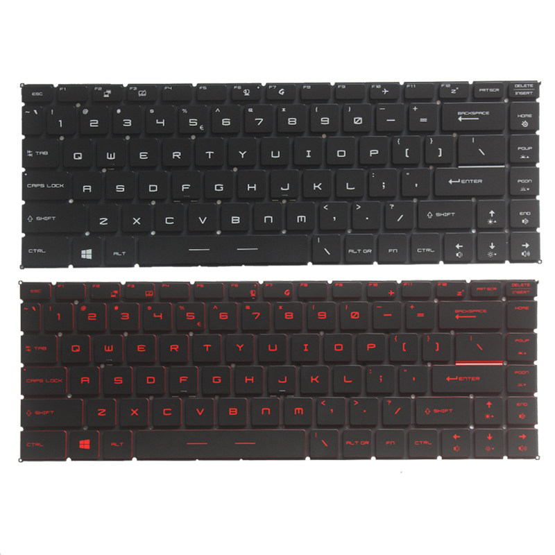 Microstar GS65 GF63 GF63 MS-16Q1 8RE-014CN MS-16Q2 MS-16Q2 PS63 PS63 keyboard
