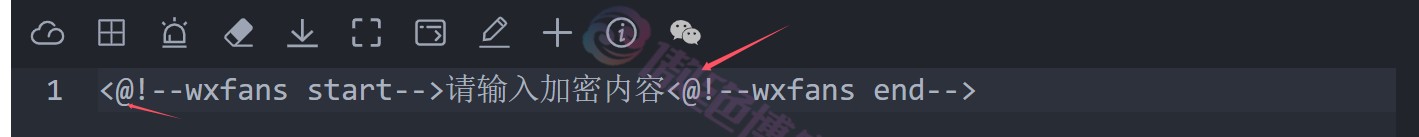Typecho Joe主题编辑器:新增wxfans圈粉快捷加密按钮教程 Typecho Joe主题编辑器:新增wxfans圈粉快捷加密按钮教程