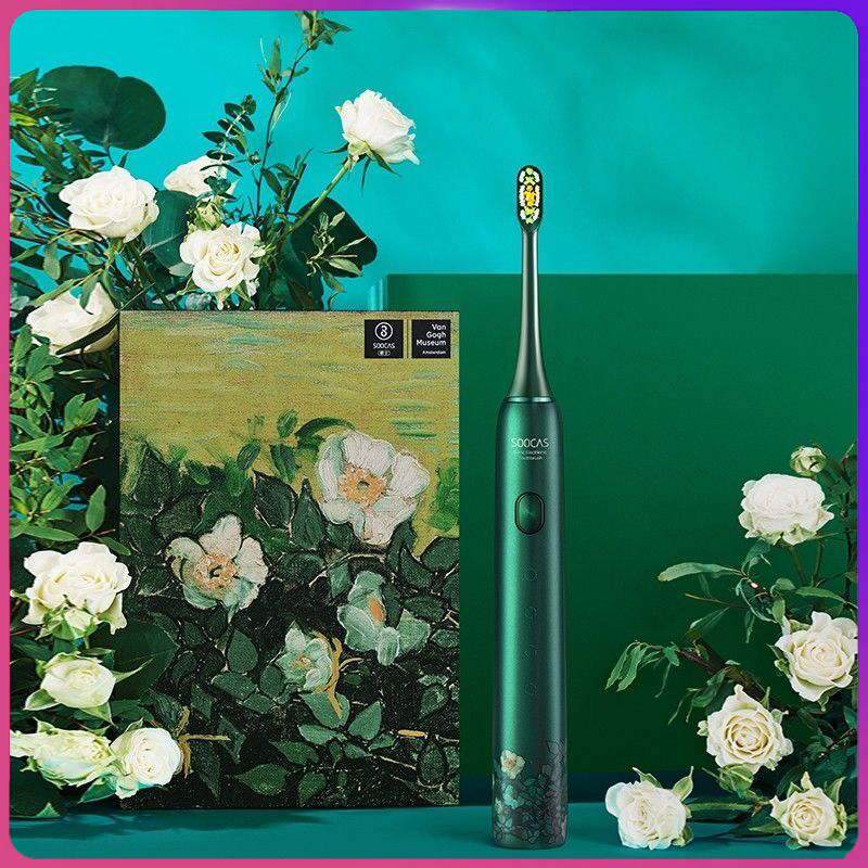 Xiaomi Soushi Electric Toothbrush X3U Sonic Adult Toothbrush Van Gogh Joint Gift Box for Birthday Gifts - Taobao