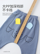 Full cotton era official store baby pp pants Spring and Autumn wear Haren pants autumn thin female baby Autumn big fart