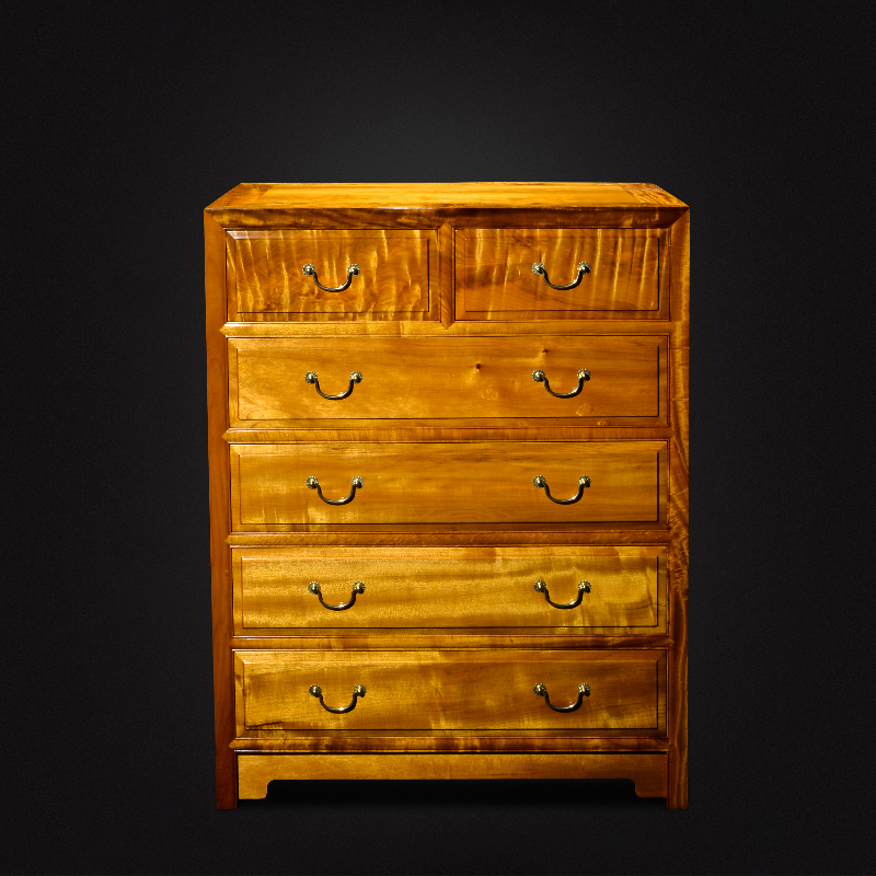 Nan Xun Gold Nan six bucket cabinet leaf Zhen Nan Chinese locker Solid wood bedroom storage home drawer cabinet