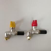 Commercial kitchen equipment accessories 2 points to 6 cents pot stove fire elbow copper ball valve stove stove stove front valve curve system