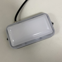 Commercial stainless steel water transport Hood ceiling lamp hotel kitchen 20W waterproof and explosion-proof fireproof range hood LED light