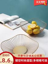 Fruit pan snacks disc large capacity creativity New Chinese New Year Dry fruits Home Living room Fruit Pang with cover Candy Box Plastic