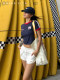 DOLCEVITA low-waisted American quick-drying beach sports shorts, loose, comfortable, casual summer drawstring slimming pants for women