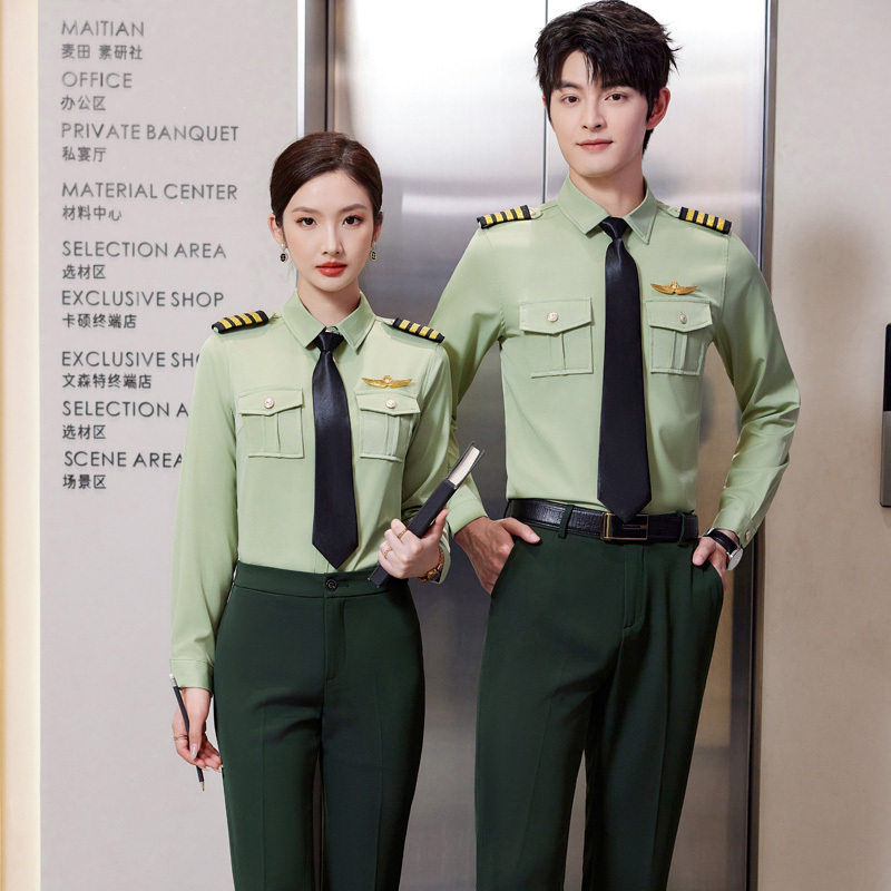Snare Drum Dress Shirt Short-Sleeved Band Performance Uniform Flag-Raiser Flight Attendant Uniform Men's and Women's Shirts Snare Drum Dress Shirt Short-Sleeved Band Performance Uniform Flag-Raiser Flight Attendant Uniform Men's and Women's Shirts