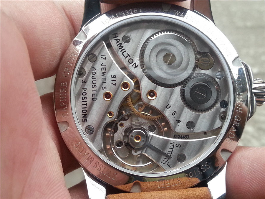 Hamilton 917 pocket movement changed wrist