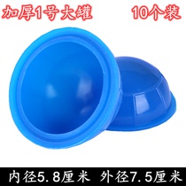 Thickened large silicone cupping device 10 easy can moisture absorption tank health channel Meridian dispelling wind and dehumidification
